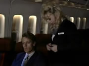 Секс стюардессы в самолете