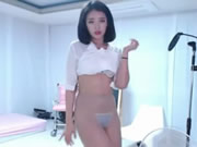 Корейский нейлон девушка сексуальный танец